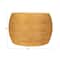 Hello Honey® 18" Natural Wide Rattan Round Accent Table